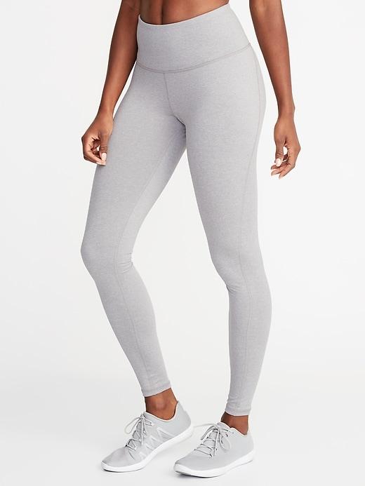 High-rise Elevate Fleece Performance Leggings For Women