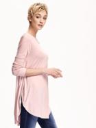 Old Navy Relaxed Tulip Tunic Tee For Women - Strawberry Cream