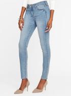 Old Navy Womens Mid-rise Rockstar Jeans For Women Light Worn Blue Size 12