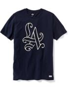 Old Navy L.a. Graphic Tee For Men - Ink Blue