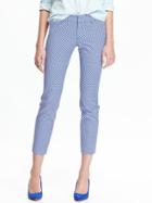 Old Navy Womens The Pixie Ankle Pants Size 0 Regular - Small Blue