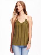 Old Navy Relaxed Suspended Neck Tank For Women - In A Pickle