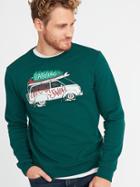 Old Navy Mens Holiday-graphic Sweatshirt For Men Dashing Through The Snow Size Xxxl