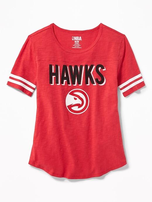 Old Navy Womens Nba Graphic Tee For Women Hawks Size Xs