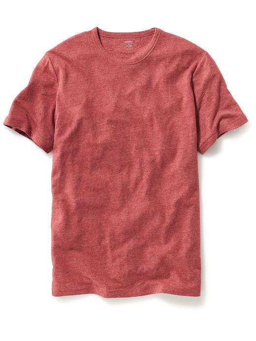 Old Navy Linen Blend Tee For Men - Red