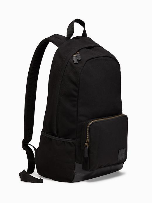 Old Navy Canvas Backpack For Men - Black