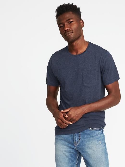 Old Navy Mens Soft-washed Pocket Tee For Men In The Navy Size S