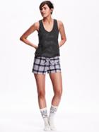 Old Navy Womens Graphic Sleep Tank Size L - Grey