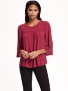Old Navy Swing Blouse For Women - Cranberry Cocktail