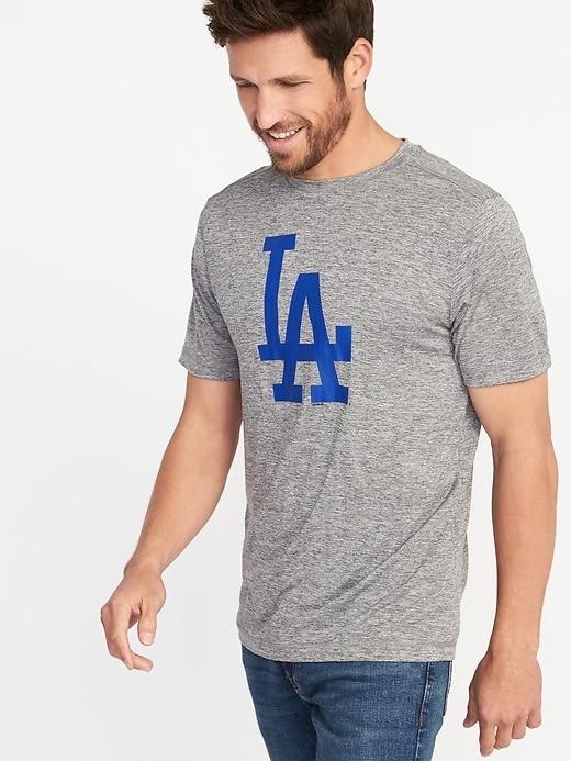 Old Navy Mens Mlb Team Graphic Performance Tee For Men L.a. Dodgers Size S