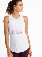 Old Navy Womens Relaxed Graphic Performance Muscle Tank For Women Balance Balance Balance Size L