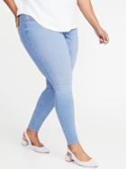 High-rise Plus-size Pull-on Rockstar Jeggings