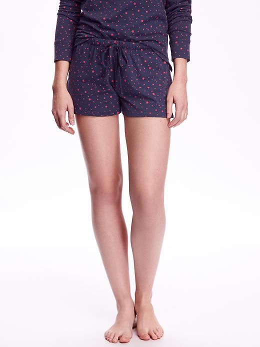 Old Navy 2 Piece Knit Shirt And Shorts Set Size L - Stars