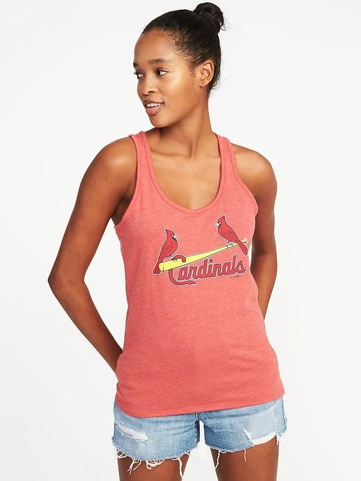 Old Navy Womens Mlb Team Racerback Tank For Women St Louis Cardinals Size Xxl