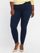 Old Navy Womens Smooth & Comfort Rockstar Plus-size Skinny Jeans Inverness Size 30