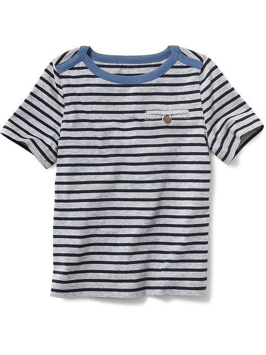Old Navy Envelope Neck Tee - Heather Grey