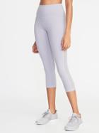 High-rise Elevate Side-mesh Compression Crops For Women