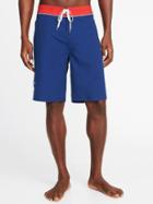 Old Navy Mens Board Shorts For Men (10) Blue Camouflage Size 48w