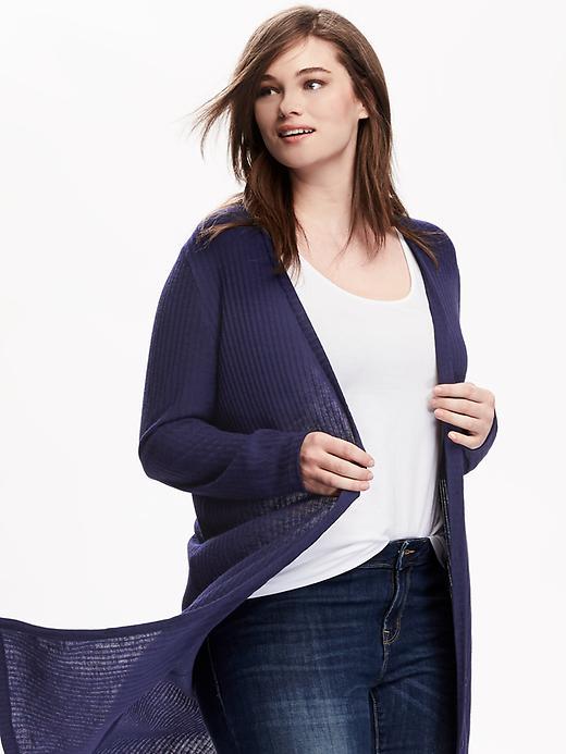 Old Navy Rib Knit Duster Cardigan - Over The Moon