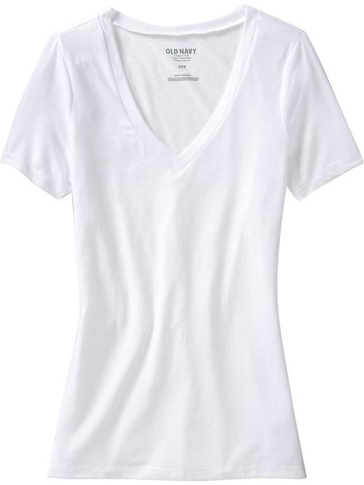 Old Navy Old Navy Womens Vintage Style V Neck Tee Shirt