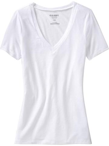 Old Navy Old Navy Womens Vintage Style V Neck Tee Shirt