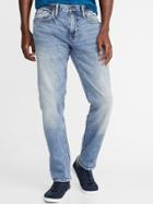 Slim Built-in Flex Distressed Jeans For Men
