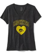 Old Navy Womens Ncaa V-neck Tee For Women University Of Iowa Size Xs