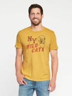 Old Navy Garment Dyed Graphic Tee For Men - Washed Yellow