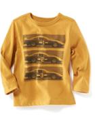 Old Navy Long Sleeve Graphic Tee Size 3t - Gold Standard