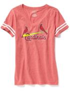 Old Navy Mlb V Neck Tee For Women - St Louis Cardinals