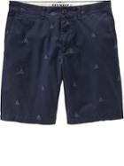 Old Navy Mens Slim Fit Twill Shorts 9 1/2&quot; - In The Navy