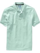 Old Navy Mens New Short Sleeve Pique Polos Size Xl - Minty Green Heather
