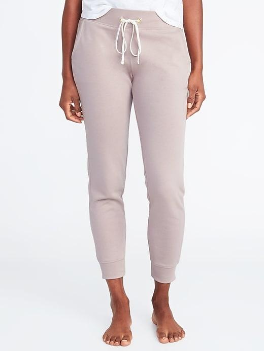 Old Navy Womens French-terry Lounge Joggers For Women Icelandic Mineral Size Xs