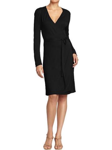 Old Navy Old Navy Womens Long Sleeved Wrap Dresses