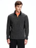 Old Navy Go Warm Relaxed 1/4 Zip Jacket For Men - B65 Dark Heather Grey