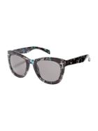 Old Navy Womens Retro-square Sunglasses For Women Multifloral Size One Size