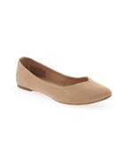 Old Navy Faux Suede Ballet Flats - Tan