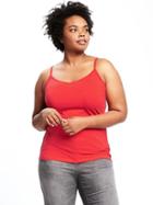 Old Navy V Neck Plus - Red Aloud