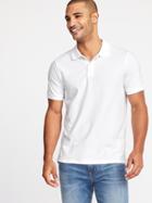 Old Navy Mens Built-in Flex Pro Polo For Men Bright White Size Xxl