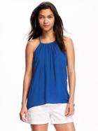 Old Navy Pleated High Neck Tank For Women - Best In Show