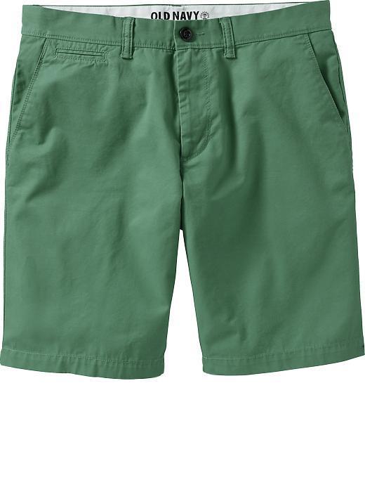 Old Navy Mens Slim Fit Twill Shorts 9 1/2&quot; - Fortune Tealer