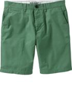 Old Navy Mens Slim Fit Twill Shorts 9 1/2&quot; - Fortune Tealer