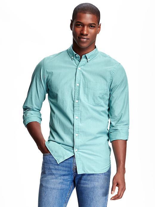 Old Navy Slim Fit Shirt For Men - Tealepathy