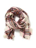 Old Navy Oversized Flannel Scarf - Pink Plaid