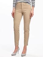 Old Navy Mid Rise Pixie Chinos For Women - Upper Crust