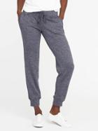 Old Navy Go Dry Sweater Knit Joggers For Women - Carbon