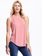 Old Navy Relaxed Tulip Back Tank Top - What A Dahlia