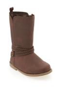 Old Navy Tall Faux Leather Boots Size 10 - Browns