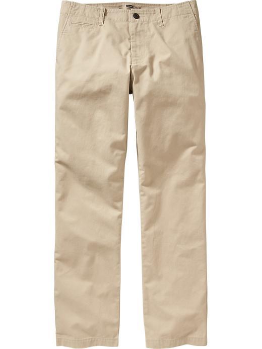 Old Navy Mens Broken In Loose Fit Khakis Size 44 W (32l) Big - Rolled Oats