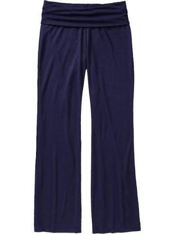 Old Navy Old Navy Womens Fold Over Lounge Pants - Into The Deep